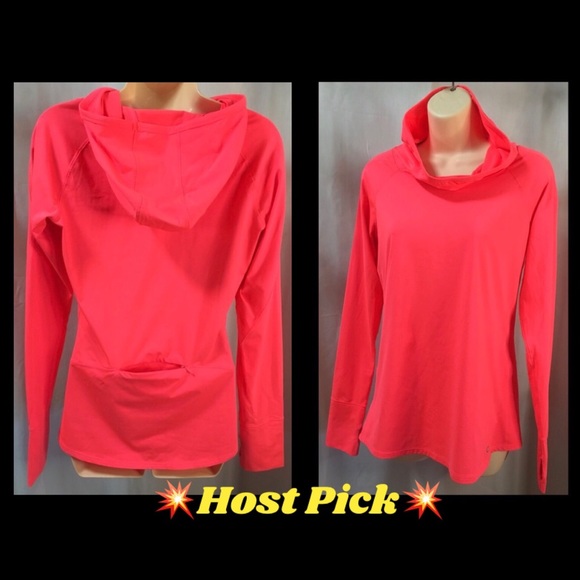 GAP Tops - *Gap* Neon sport hoodie with thumb holes